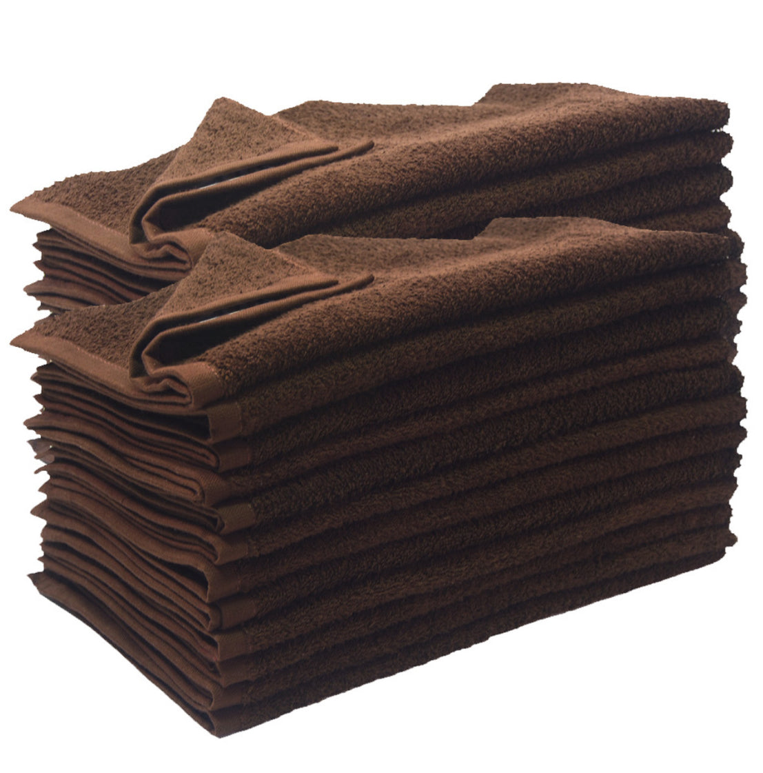Brown Bleachproof Cotton Hand Towels