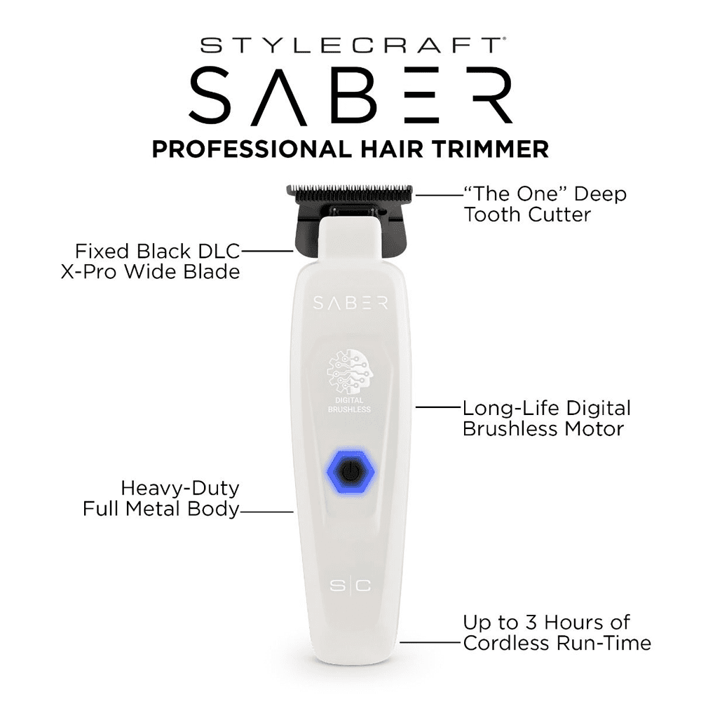 Stylecraft Saber Trimmer White Limited Edition