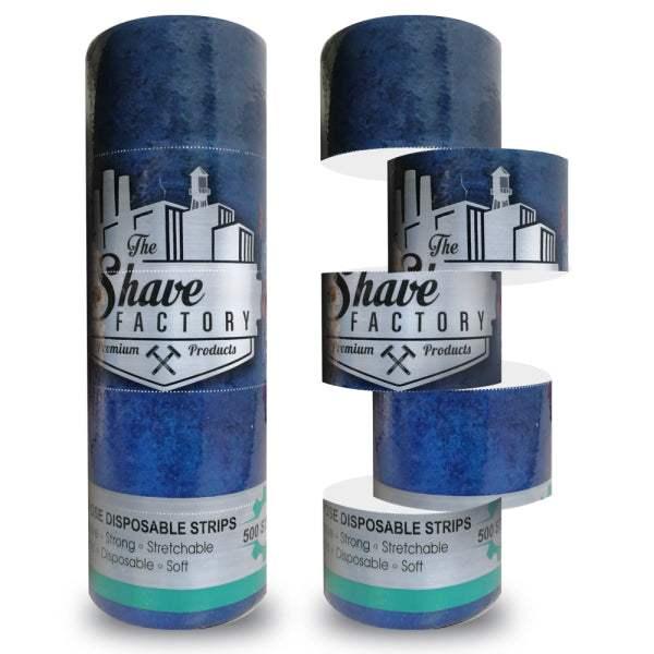 Shaving Factory Neck Strip 100 strips - 5 roll pack