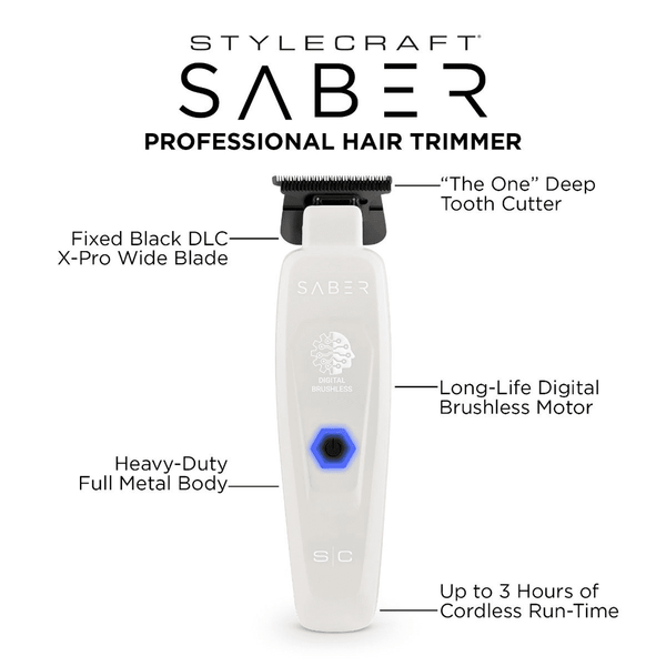 Stylecraft Saber Trimmer White Limited Edition